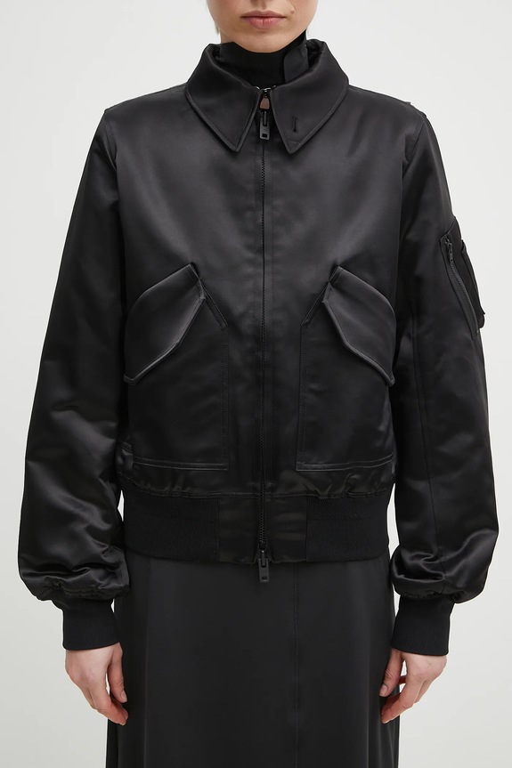 Μπουφάν Y-3 Bomber Jacket JD1757 μαύρο