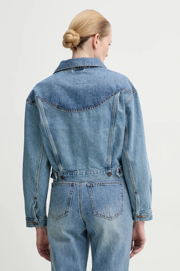 Odjeća Jakna Levi's SHRUNKEN 90S TRCKR WSTRN 001WO plava