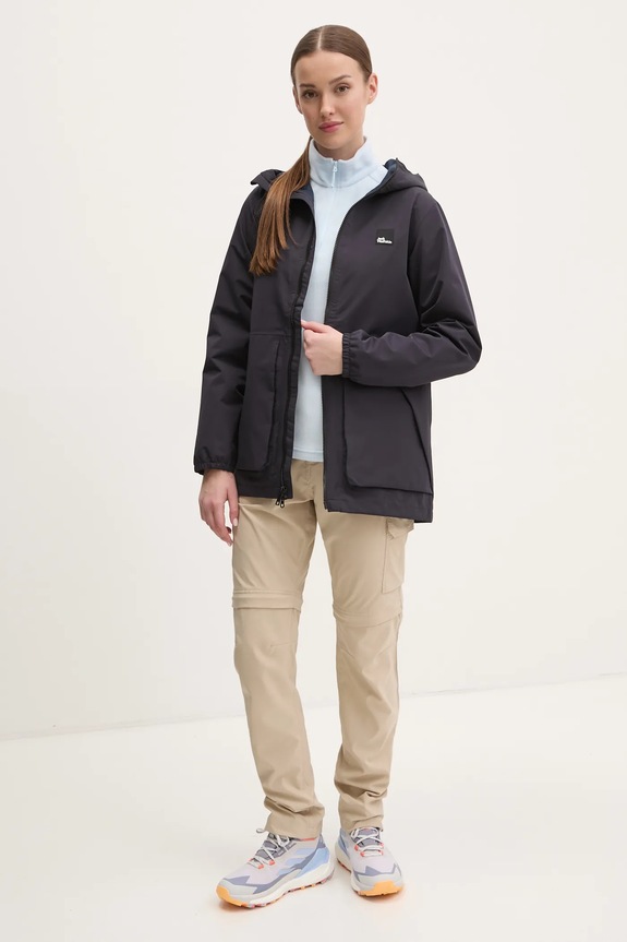 Jack Wolfskin kurtka Terraview 2L A63831 granatowy SS25