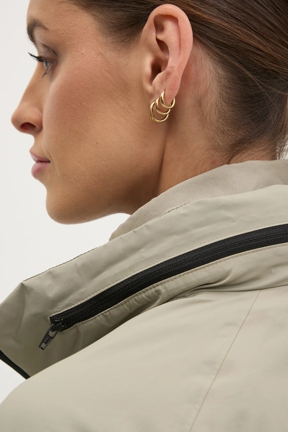 Μπουφάν Jack Wolfskin Wellsee A63896 πράσινο