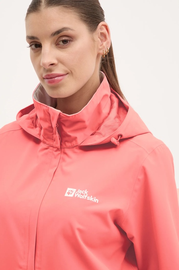Jack Wolfskin női túradzseki Trailtime 2L rózsaszín A63902