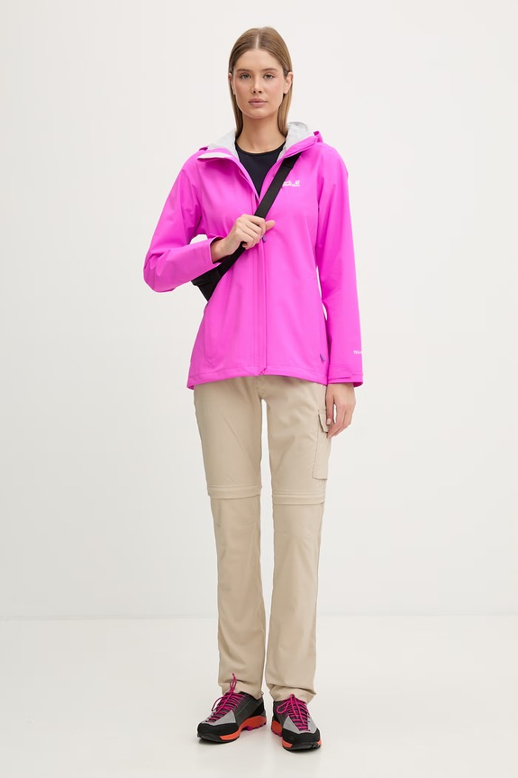 Jack Wolfskin giacca da trekking da donna Trailtime 2L A63902 rosa SS26