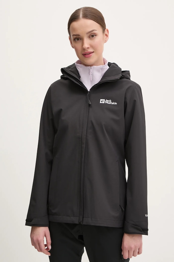 Jack Wolfskin női túra Trailtime 2L nem szigetelt fekete A63902