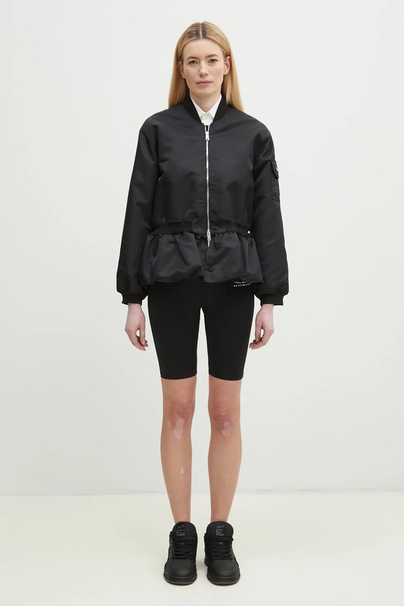 Куртка Coperni Gathered Hem Bomber COPBL24F3003