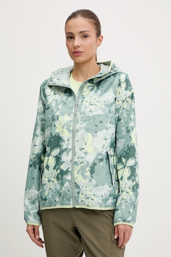 Helly Hansen windbreaker GRAPHIC cu captuseala verde 54348