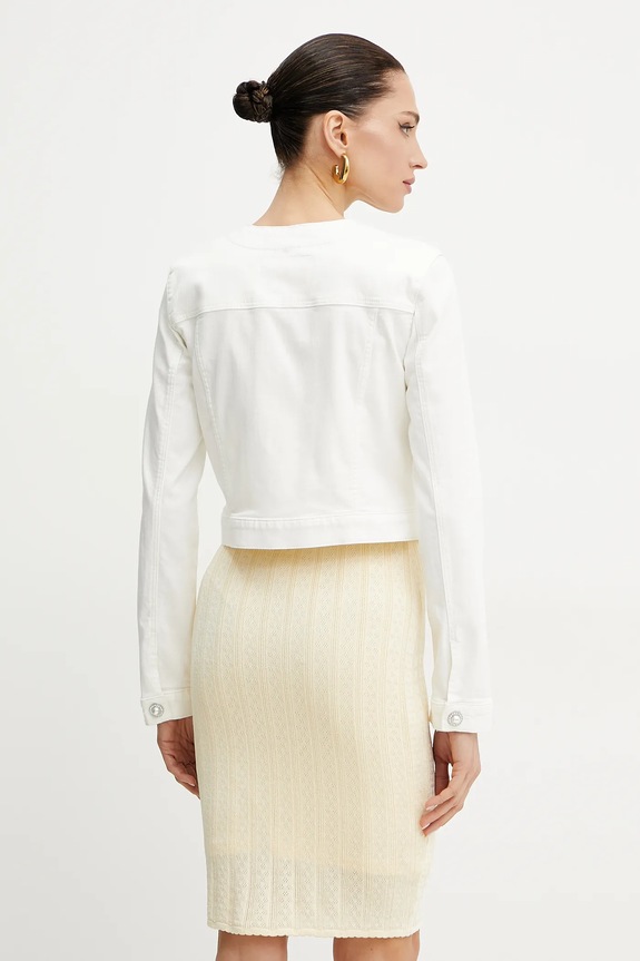 Odzież Guess kurtka JULIANA W5GN68.D5N71 biały