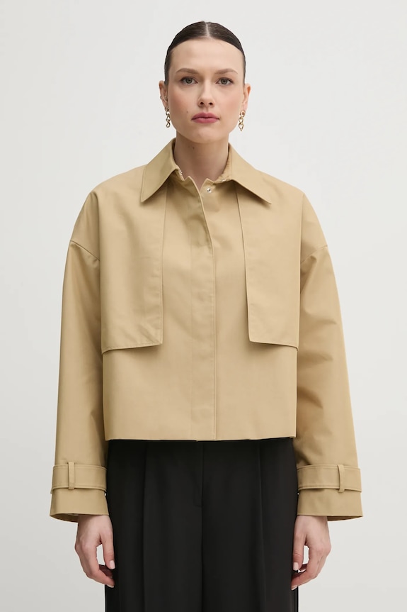 Calvin Klein cappotto foderato beige K20K208379