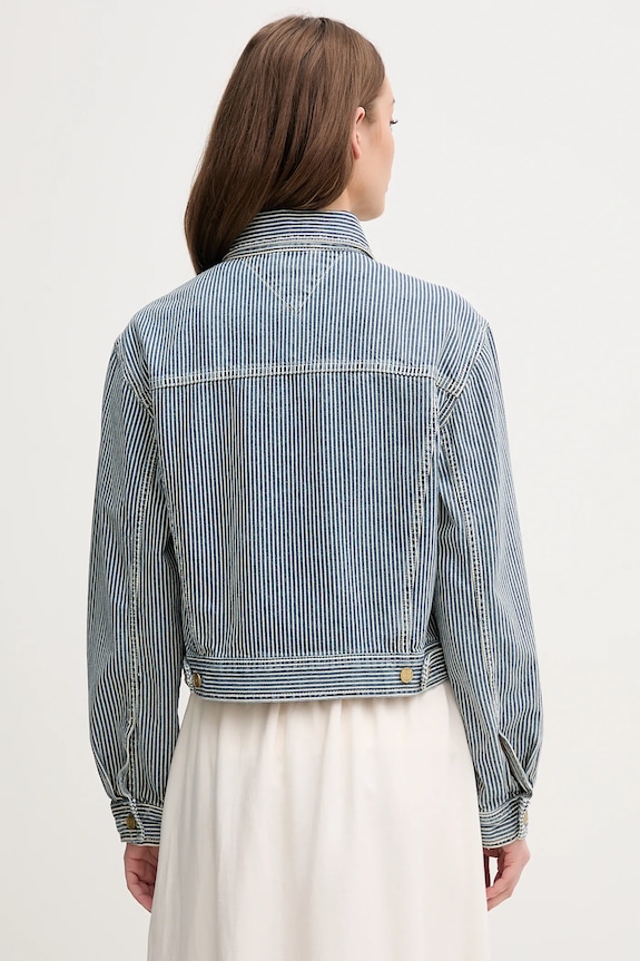 Îmbrăcăminte Tommy Hilfiger geaca jeans WW0WW44375 albastru