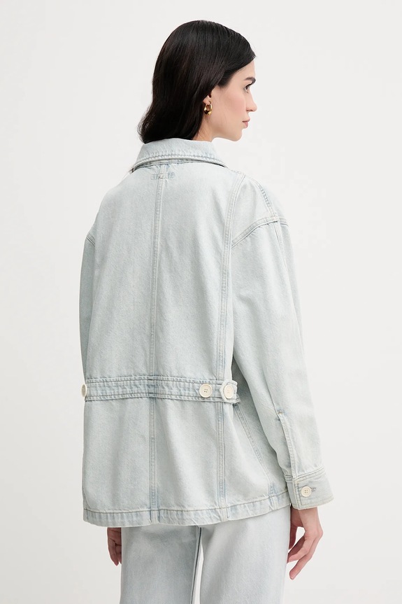Îmbrăcăminte Tommy Hilfiger geacă jeans WW0WW44410 albastru