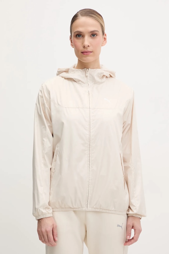 Bunda Puma Essential windbreaker nezateplené béžová 685133