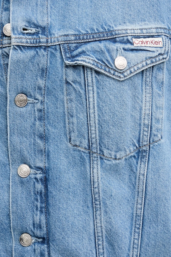 Τζιν μπουφάν Calvin Klein Jeans J20J225182 μπλε