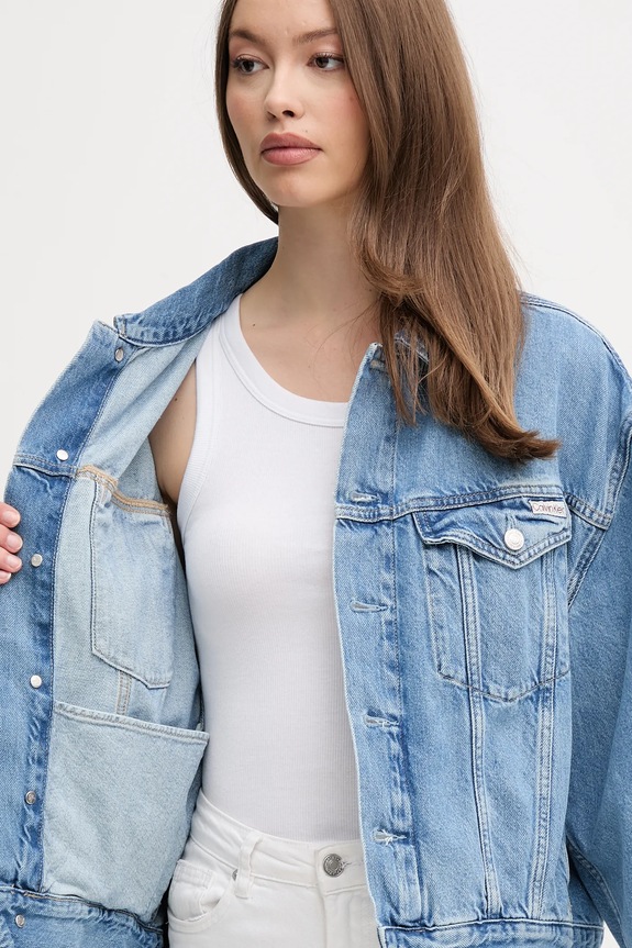 Τζιν μπουφάν Calvin Klein Jeans J20J225182