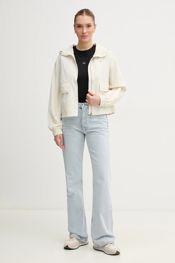 Μπουφάν Calvin Klein Jeans J20J225210 μπεζ SS25