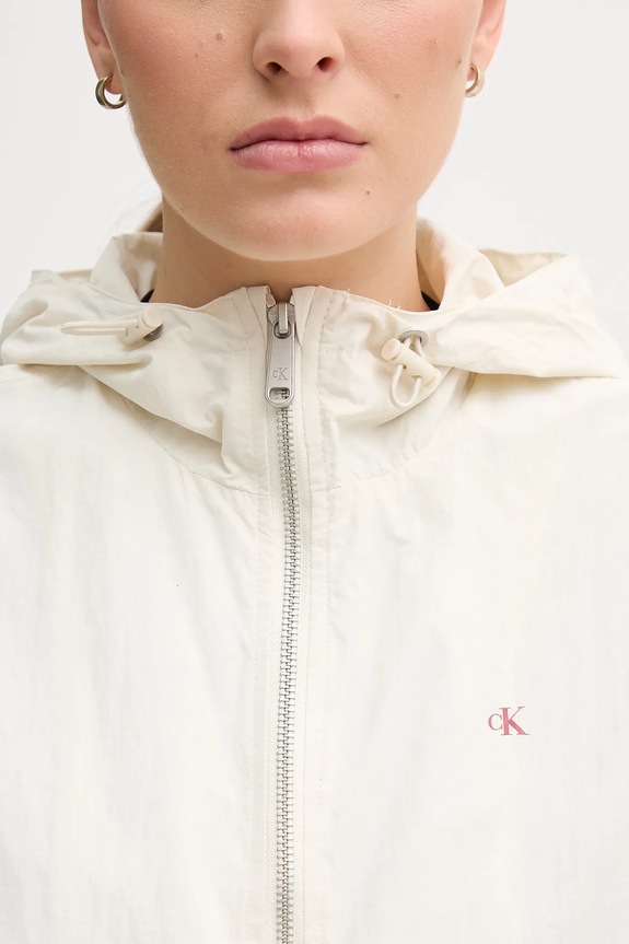 Μπουφάν Calvin Klein Jeans J20J225210 μπεζ