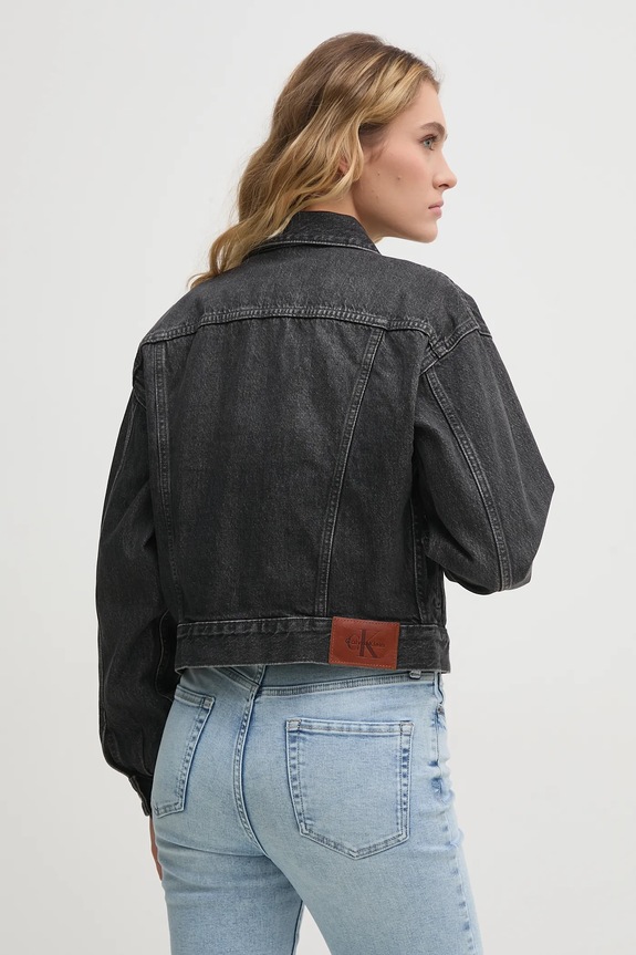 Ρούχα Μπουφάν Calvin Klein Jeans LV047B741G γκρί