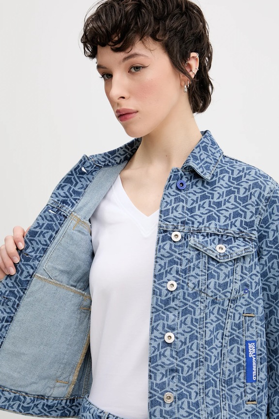 Rifľová bunda Karl Lagerfeld Jeans A2W14035