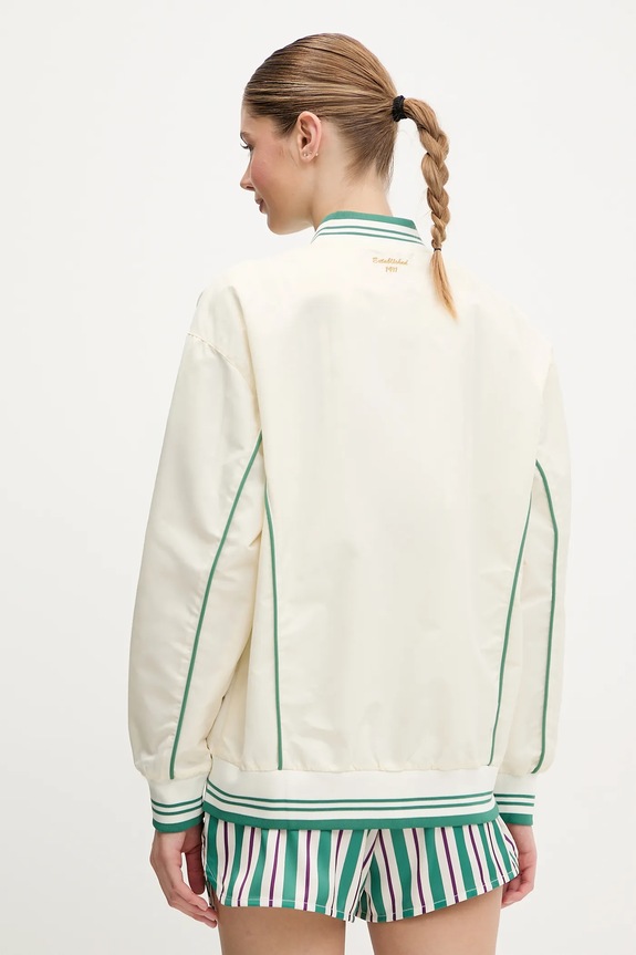 Ρούχα Μπουφάν bomber Fila Leme FAW0999 μπεζ
