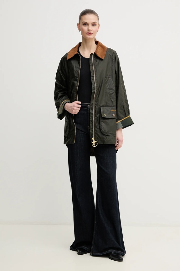 Bunda Barbour Raelynn LWX1467OL51 zelená SS25