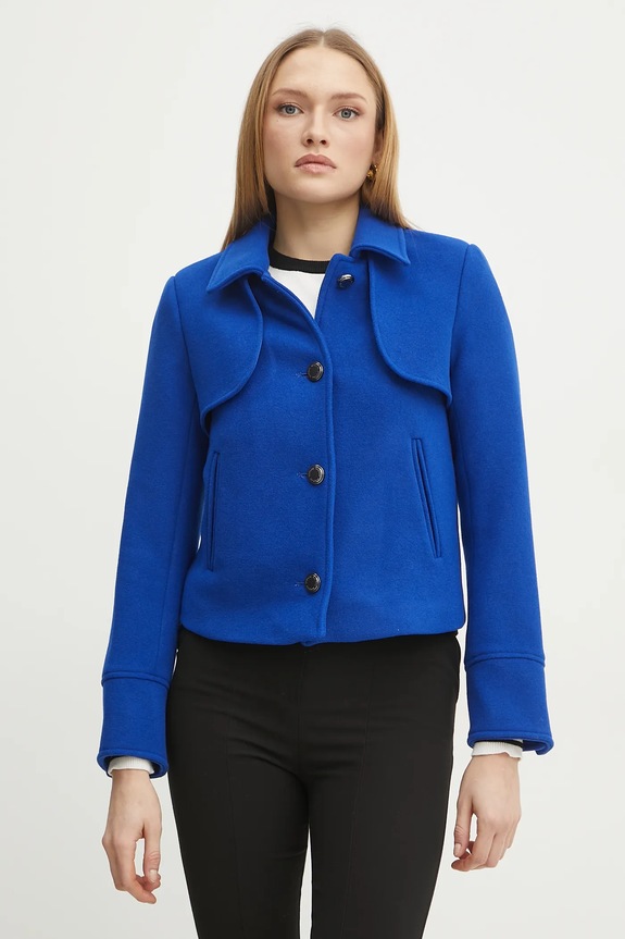 Morgan cappotto in lana GMIM1 non isolato blu GMIM1