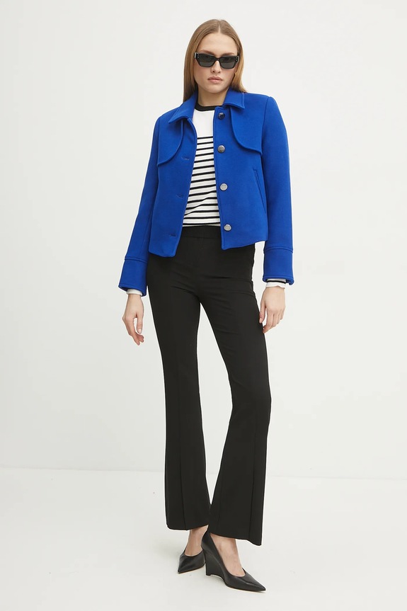 Morgan cappotto in lana GMIM1 GMIM1 blu SS25
