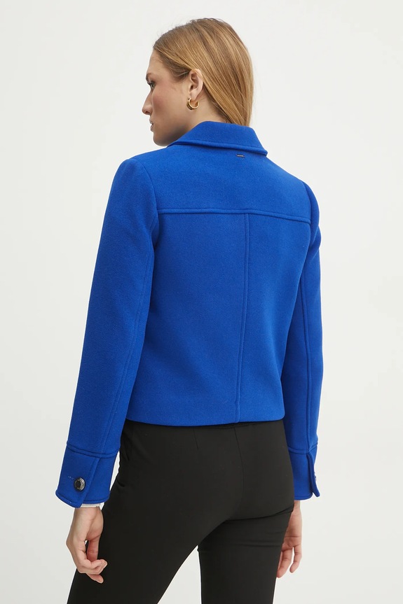 Abbigliamento Morgan cappotto in lana GMIM1 GMIM1 blu