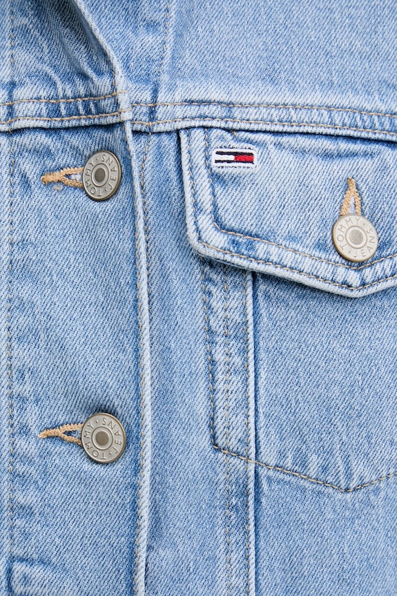 Τζιν μπουφάν Tommy Jeans DW0DW20123 μπλε