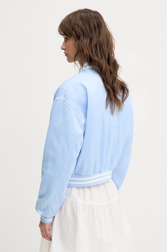 Odzież Tommy Jeans kurtka bomber DW0DW20229 niebieski