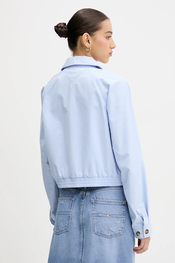 Odzież Tommy Jeans kurtka DW0DW20403 niebieski