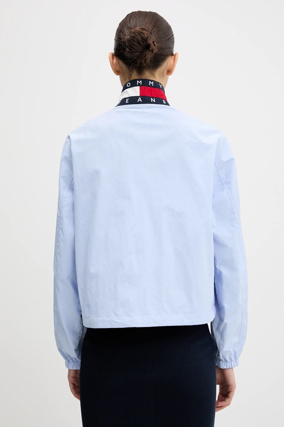 Odzież Tommy Jeans kurtka przejściowa damska DW0DW20439 niebieski
