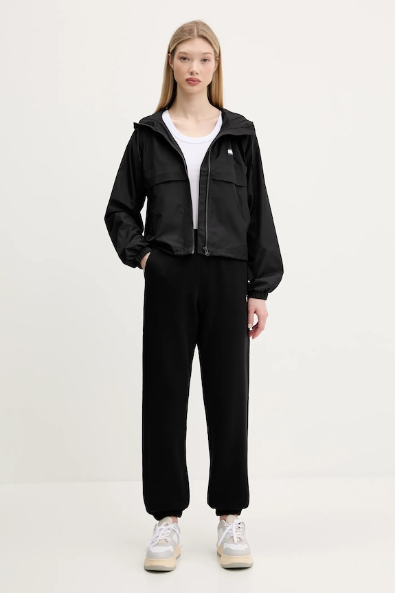 Tommy Jeans geacă de tranziție feminină DW0DW20672 negru SS26