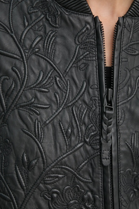 Kožna bomber jakna MUNTHE FERRIL 251151525105