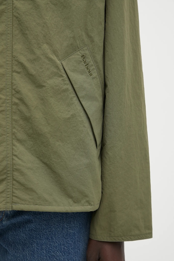 Barbour giacca Barbour Transport Lightweight Showerproof Jacket MSP0124 verde