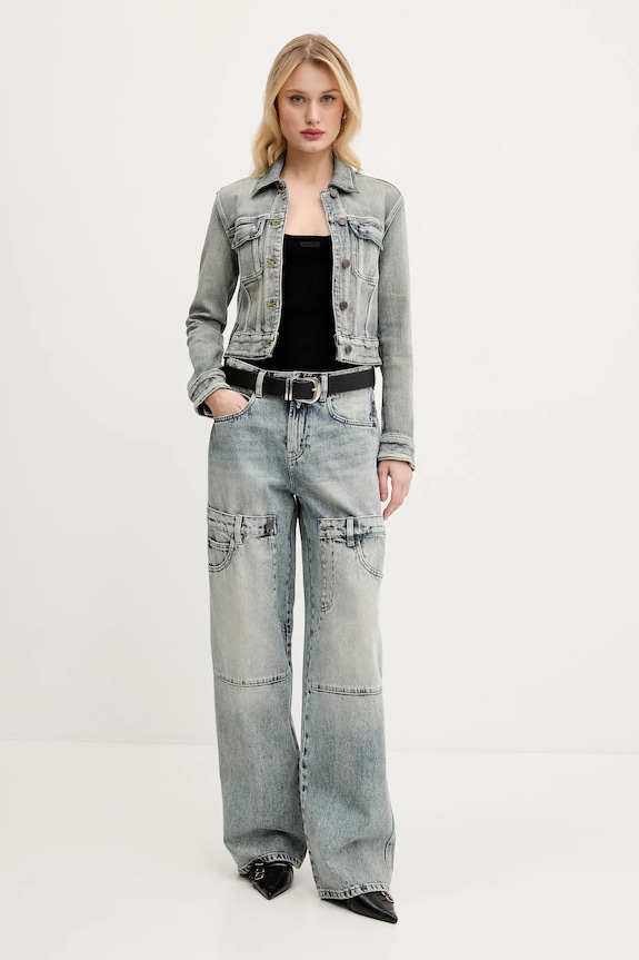 Miss Sixty kurtka 6S1WJ50100 niebieski SS25