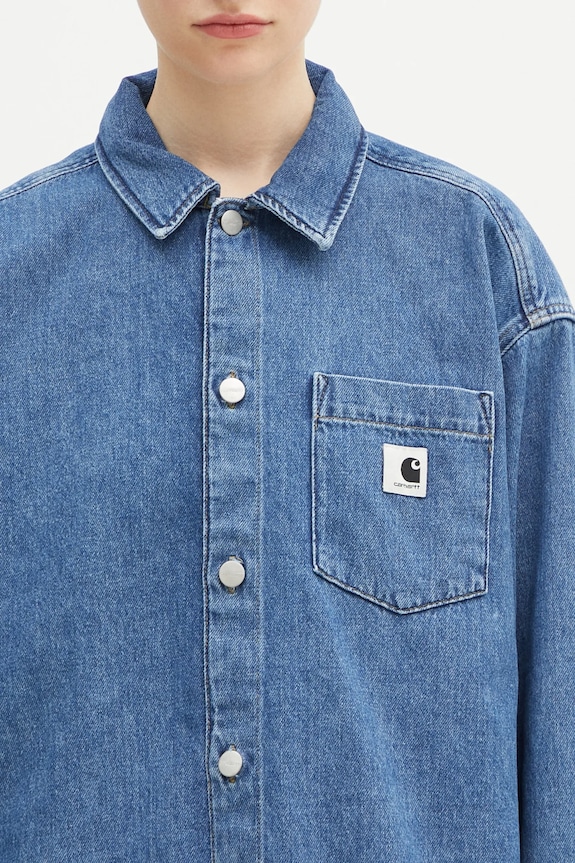 Carhartt WIP denim jacket W' Alta Shirt Jac blue I033344.106