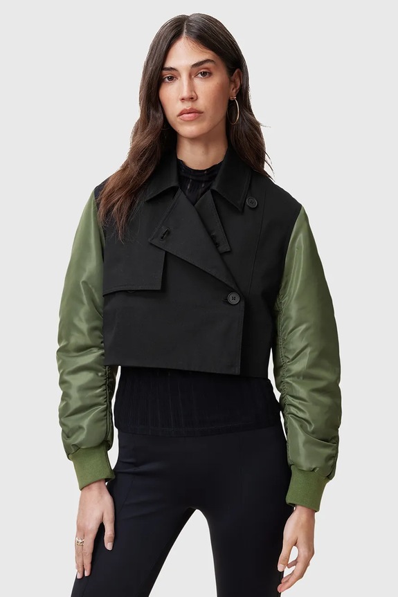 Bomber jakna AllSaints PENNI W021OC črna
