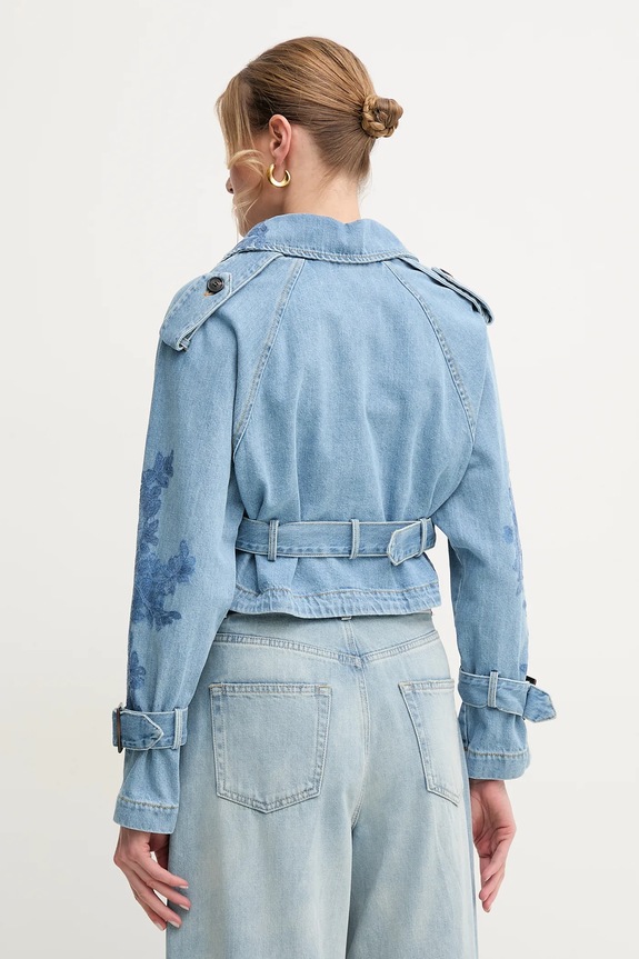 Odjeća Traper jakna Ermanno Firenze 56TD002EI4 plava