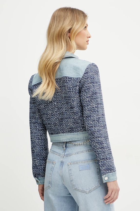 Abbigliamento Morgan giacca VOCI VOCI blu