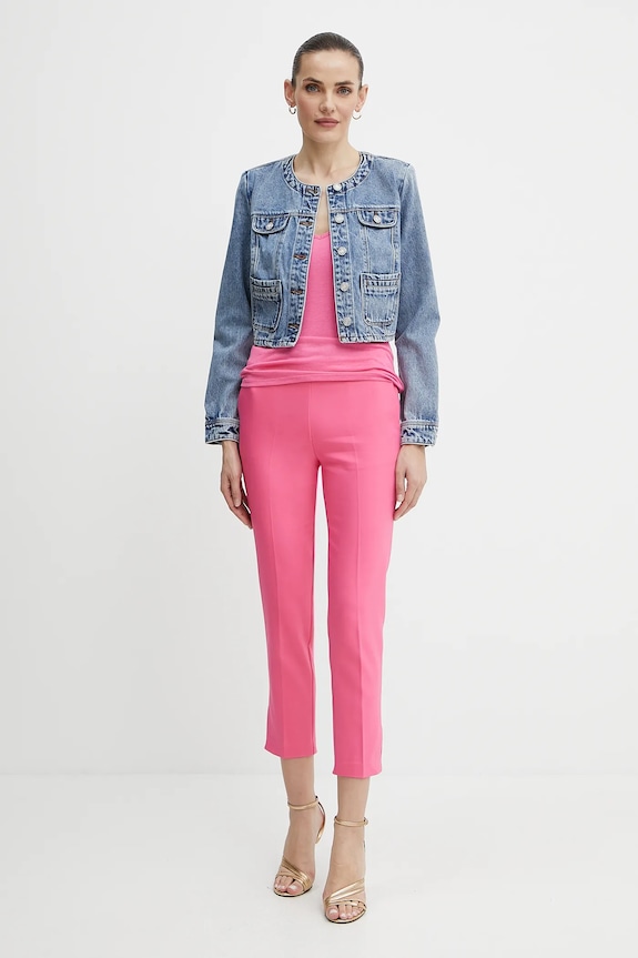Morgan kurtka jeansowa VCHARME VCHARME niebieski SS26