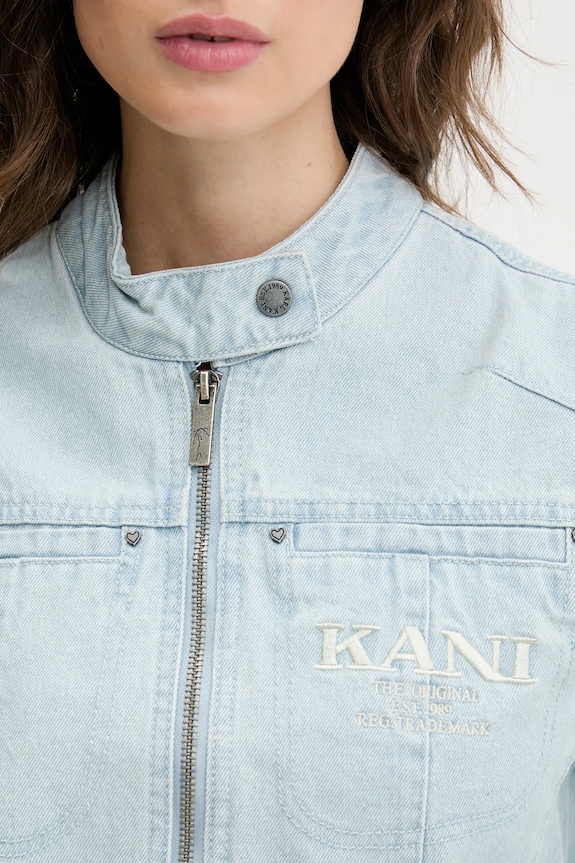 Karl Kani kurtka jeansowa 61770002 niebieski