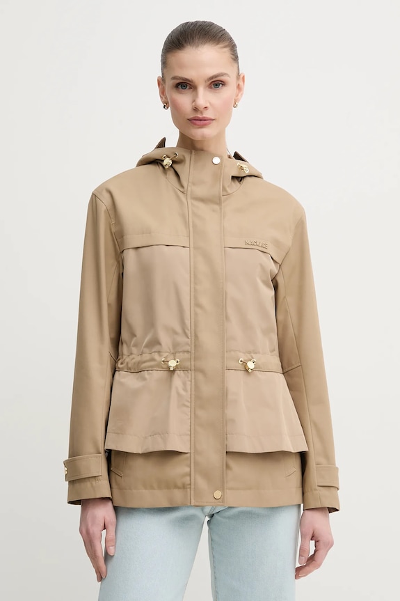 MACKAGE giacca parka non isolato beige KAORI.LVS