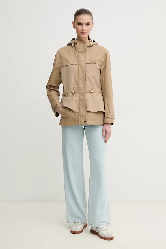 Παρκά MACKAGE KAORI.LVS μπεζ SS25