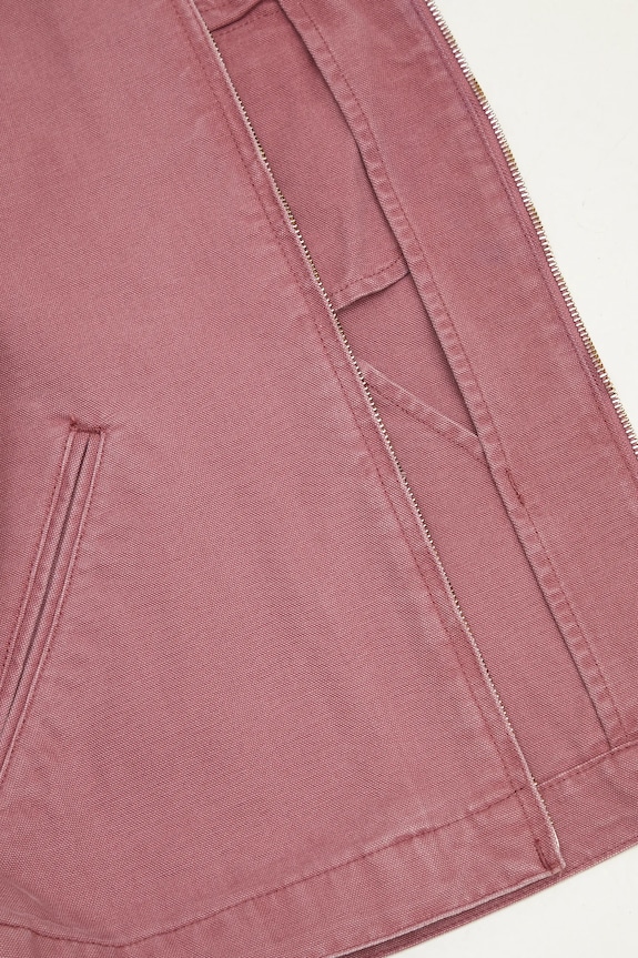 Carhartt WIP denim jacket OG Detroit Jacket I034879.2R74O pink