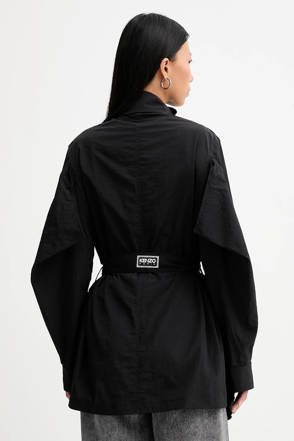 Odzież Kenzo płaszcz FF52MA2269OK.99 czarny