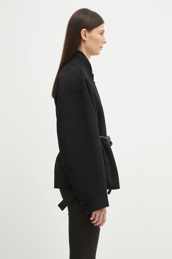 Sportmax wool bomber jacket Vitalba black 2512081011600