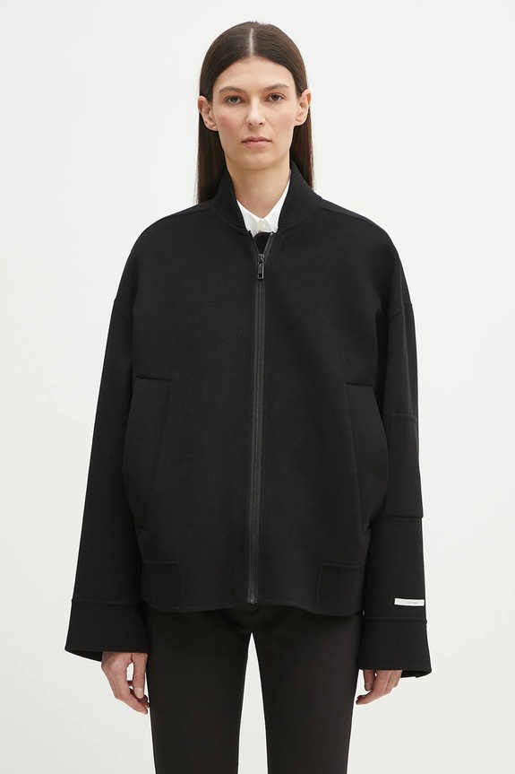 Sportmax wool bomber jacket Vitalba 2512081011600 black