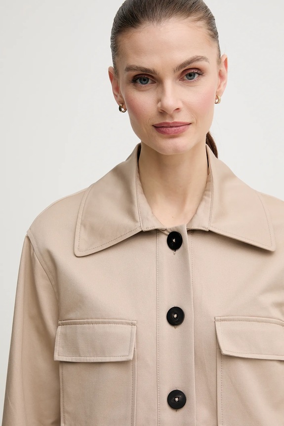 Pedro del Hierro giacca in cotone 6759164 beige