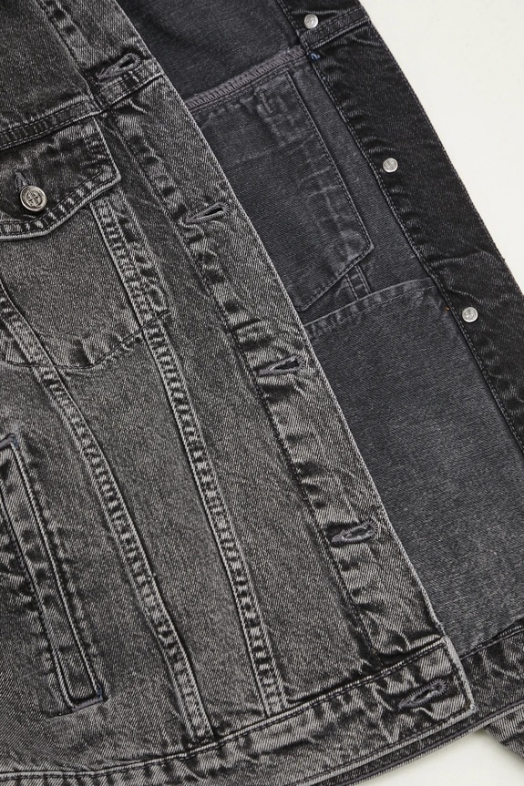 Βαμβακερό μπουφάν Anine Bing Rory Jacket A.01.10878 γκρί
