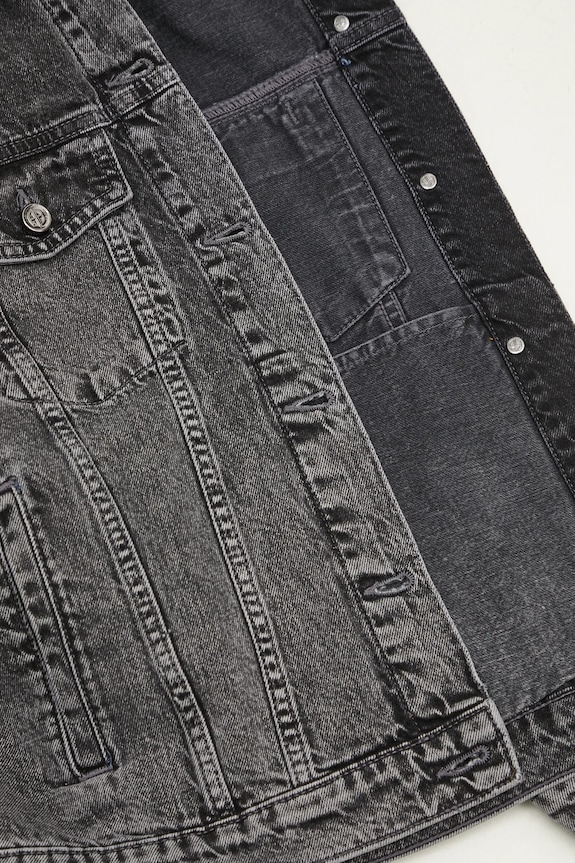Βαμβακερό μπουφάν Anine Bing Rory Jacket A.01.10878 γκρί