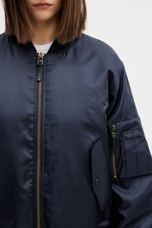 Anine Bing Leon Bomber bunda bomber dámska tmavomodrá A.01.10490