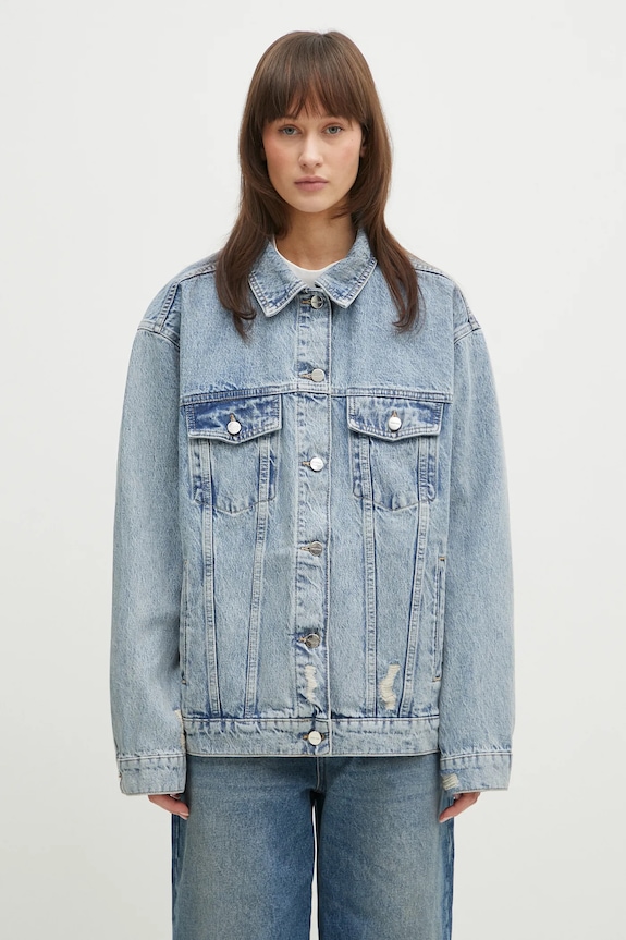 Anine Bing denim jacket Rory Jacket non-insulated blue A.01.7052